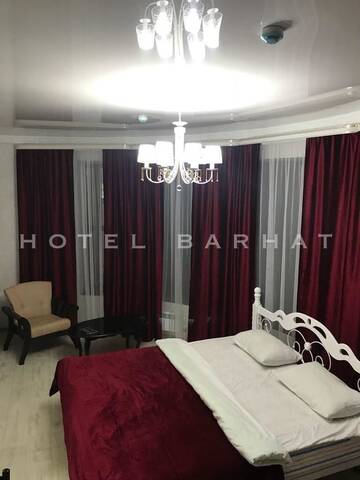 Фото номера Большой двухместный номер с 1 кроватью Отель Hotel Barhat Аktobe г. Актобе 8