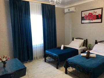 Фото номера Просторный двухместный номер с 2 отдельными кроватями Отель Hotel Barhat Аktobe г. Актобе 3